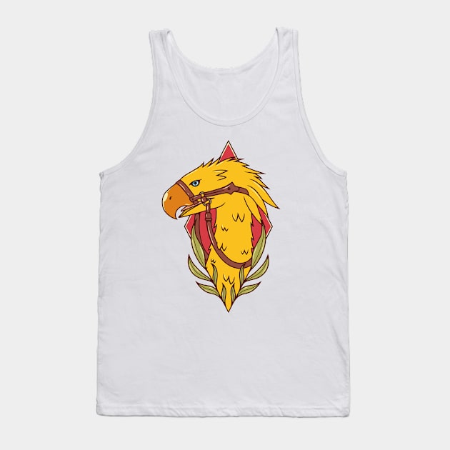 Chocobo Tattoo Tank Top by Alundrart